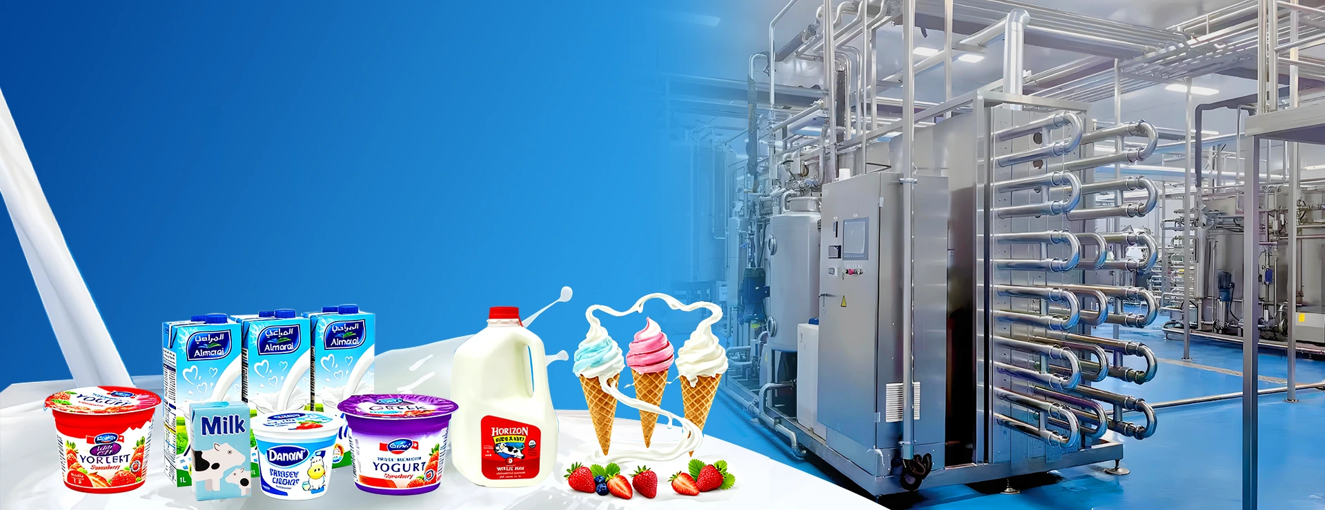 China Dairy Production Line Manufacturer