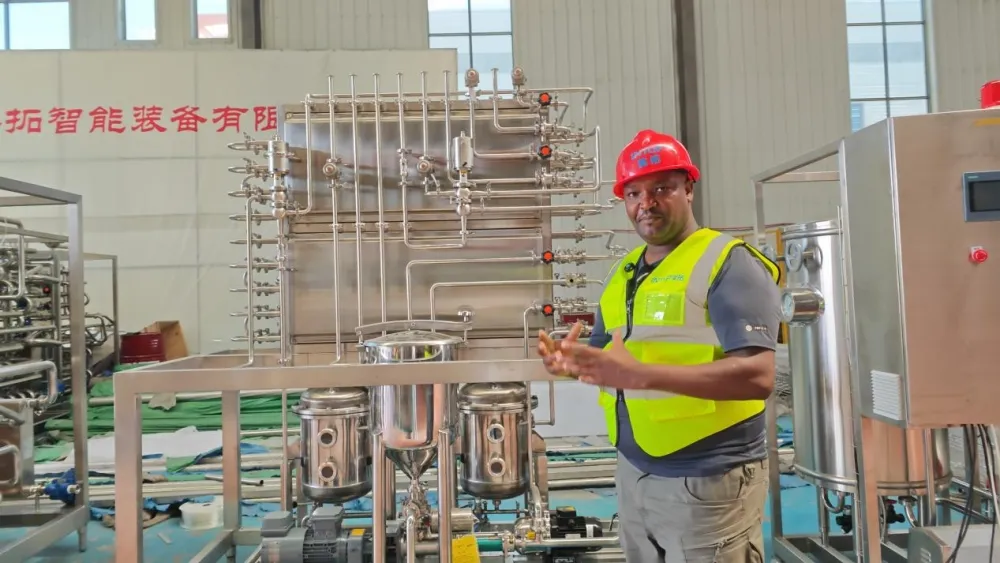 Ο Kenyan Partner επιστρέφει στο Intop Machinery για διεξοδική επισκόπηση εξοπλισμού